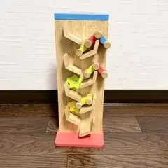美品✨ ニチガン ことことスロープ 1.5歳〜 知育玩具 スロープ 車 木製