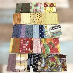 パッチワーク生地　85枚　大量　まとめ売り　10×10 はぎれ