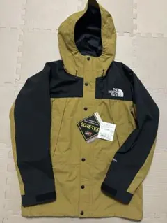 美品　ノースフェイス　ブリティッシュカーキ　マウンテンジャケットS ノースフェイス マウンテンライトジャケット ブリティッシュカーキ S