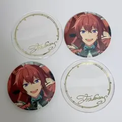 あんスタ 5周年 サイン 缶バッジ 朱桜司