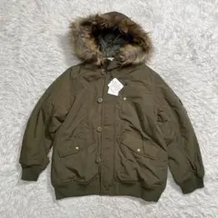 新品　未使用　ロデオクラウンズ　n-2b カーキ　フード　ファー　M y2k