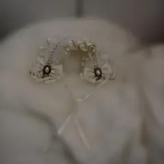 ホワイトフリルヘッドドレス