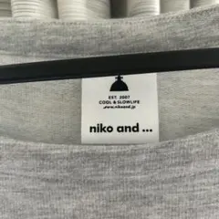 春にカジュアルNiko and ワンピース