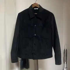 ZARA スエード調 ジャケット ブラック 黒 M