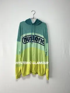 HYSTERIC GLAMOUR ROUNDED LOGO編み込み パーカーのサムネイル