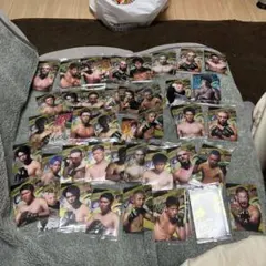 新品未使用！海外格闘技 トレーディングカードセット６３枚