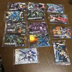 GUNDAMガンプラパッケージアート13枚おまとめ