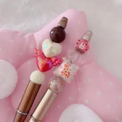 ⟡.·チョコっぽなカスタムボールペン⟡.· 2本セット
