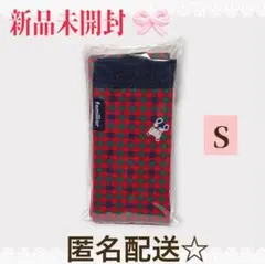 familiar エコバッグ シュパット(S) チェック柄　赤