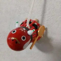 【あかべこ】バドミントンシャトルキーホルダー・レア