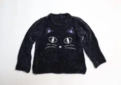 アナスイミニ ネコフェイス モールニット セーター S 100-110
