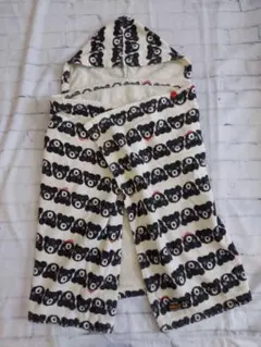 ダブルビー　ミキハウス　くま　タオル　おくるみタオル　フード付き　バスタオル