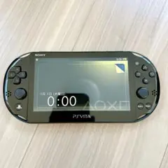 【ジャンク】PSvita2000 グリップ付き ソフト読み込み確認※充電不可