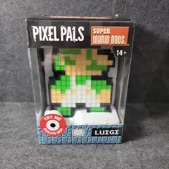 ルイージ PIXEL PALS フィギュア 光るLEDライト付