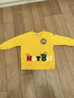 美品Hot Biscuit イエロー トレーナー 80
