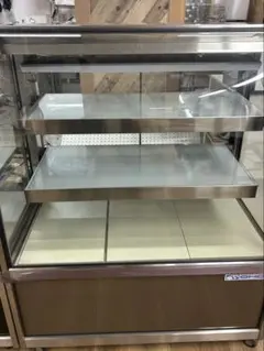 冷蔵ショーケース 卓上タイプ 自然対流方式 後引戸 店舗カフェ oishii-chubou_ohlmc-1200-b