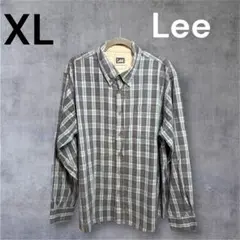 Lee リー チェック柄 シャツ ヴィンテージ インポート XL ボタンダウン
