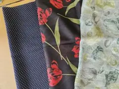 ロングスカーフ3点セット