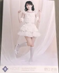 野口衣織 生写真 宝石衣装 8周年ツアー ヒキ - メルカリ