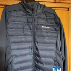 コロンビア　Columbia フード付きジャケット ネイビー