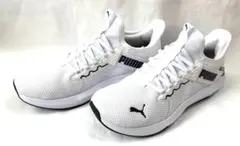 【未使用級】PUMA SOFTRIDE 28.５cm ホワイト　スリッポンのサムネイル