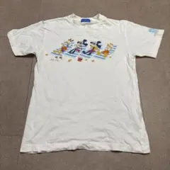 Disney ディズニー　半袖　tシャツ　白　ホワイト　夏　サマー　Sのサムネイル