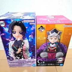 【新品】一番くじ　鬼滅の刃　C賞　童磨　プライズ　胡蝶しのぶ　フィギュア