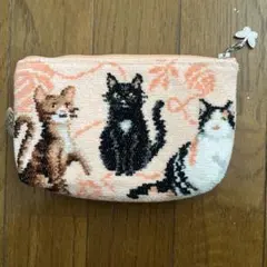 FEILER/VENDOME BOUTIQUE 犬刺繍ポーチ - メルカリ