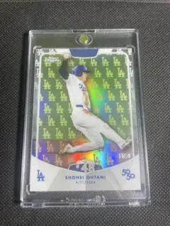 大谷翔平 50シリ LAロゴ ToppsChrome 11/50