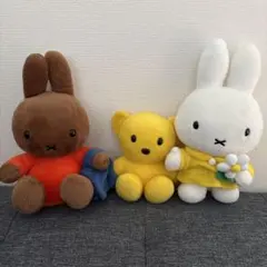 ミッフィー ぬいぐるみ 3体セット