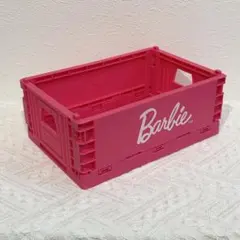 Barbieバービー65周年纪念限定 折りたたみ式 コンテナボックス ピンク1点のサムネイル