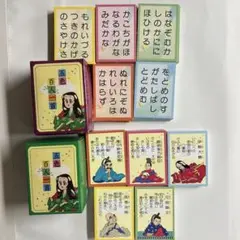 [値下げ中]色百人一首 かるた　 日本子どもチャンピオンシップ公式認定のサムネイル