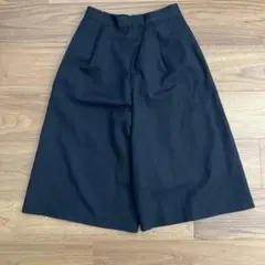 SNIDEL スナイデル　 ウエストデザイン　タックワイドパンツ 0 黒