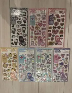 ゆ*※様 平成はっぴーフォン サンリオ 7枚セット