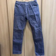 BEAMS ブルー ストレートデニム