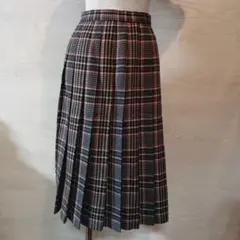 赤チェック スカート