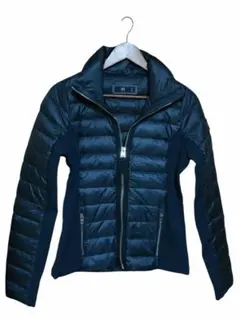 A&F アバクロ ダウンジャケット レディース M ネイビー 美品 冬物 防寒