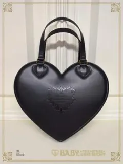 BABY３WAYハートBag 黒のサムネイル