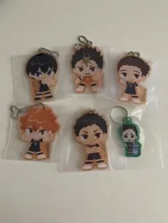 一番くじ　ハイキュー　ゴミ捨て場の決戦2 アクリルチャーム　烏野まとめ売り