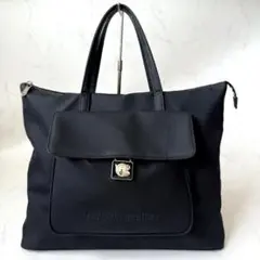 【極希少】 Jean Paul GAULTIER 本革 トートバッグ ブラック 極希少】 Jean Paul GAULTIER 本革 トートバッグ ブラック