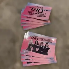 BLACKPINK SUPER "DRY" ステッカーセット