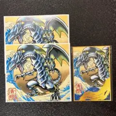 郵便局 青眼の白龍 浮世絵風 遊戯王カードゲーム25周年を記念し、浮世絵風「青眼の白龍」限定