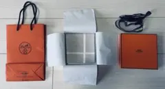 タグ付き新品未使用】HERMES エルメス 動物柄 ハンカチーフ グレー