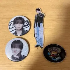 白岩瑠姫 jo1 アクスタ アクリルスタンド 缶バッジ