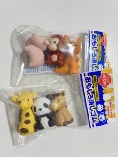 【新品】iWako アニマル 動物消しゴム 6個セット