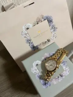 オリビアバートン腕時計ワンダーランド シルバー ＆ ローズゴールド ブレスレット