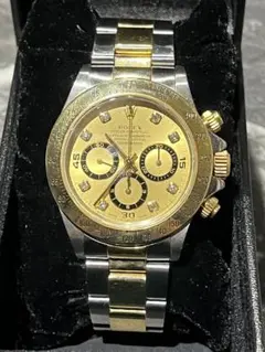 ROLEX デイトナ 16523G U番 1997年 コンビ 8Pダイヤ 自動巻のサムネイル