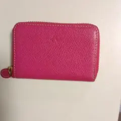 ピンク コインケース 複数ポケット