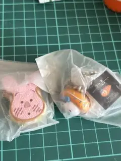 Disney カプセルトイ Nuiパン ドナルド ピグレット