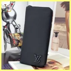 未使用級 ルイヴィトン アエログラム ジッピーウォレットヴェルティカル M95